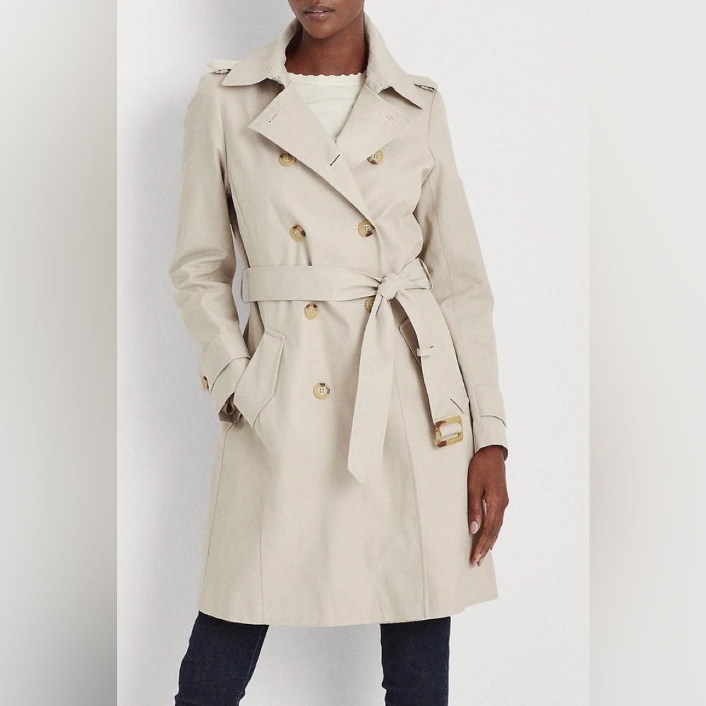 THE LIMITED Trench Coat Size XS